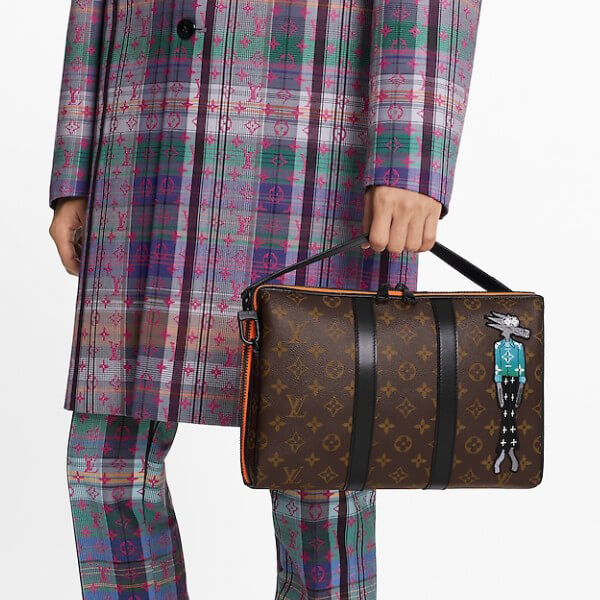 ルイヴィトン 21年春夏新作 キーポルポーチ偽物 M80130